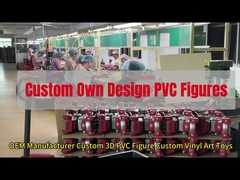 OEM প্রস্তুতকারক কাস্টম 3D PVC ফিগার কাস্টম ভিনাইল আর্ট খেলনা
