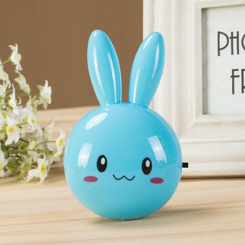 খেলনা প্রস্তুতকারকের কাস্টম LED Rabbit Night Lamp Switch ON/OFF Wall Light বিছানার পাশের বাতি