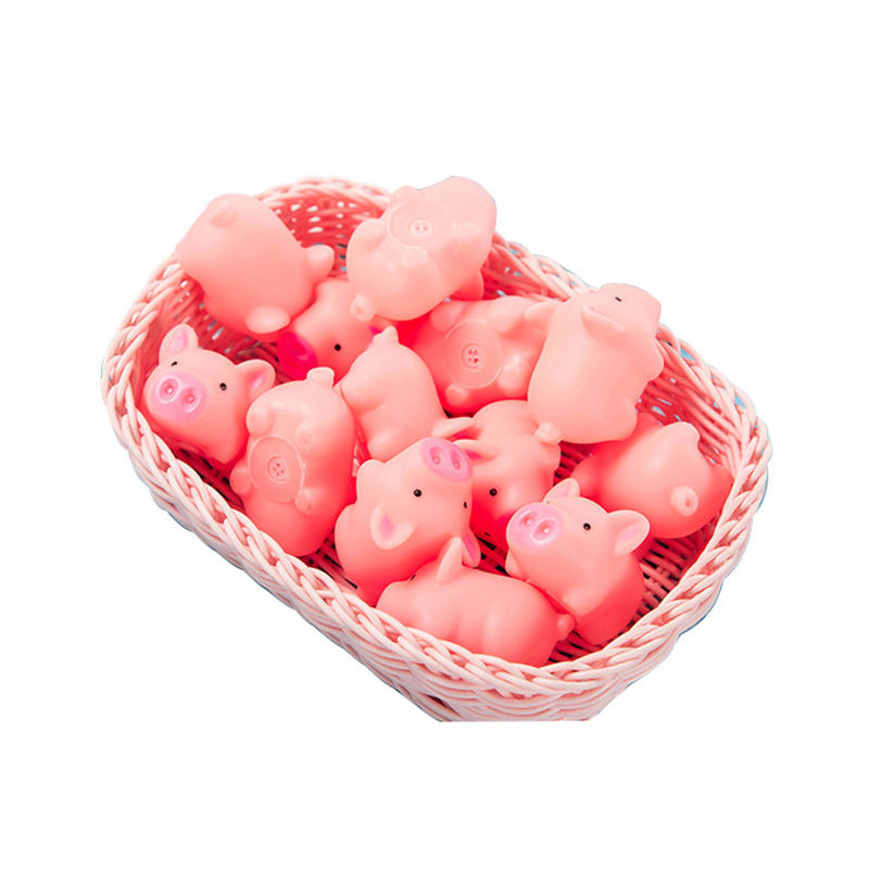 OEM কাস্টম Cute Squeeze Squeaky Chew ইন্টারেক্টিভ গেম প্রশিক্ষণ মজার নরম রাবার মিনি খেলনা