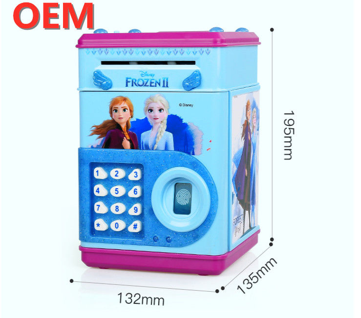 OEM কাস্টম ইলেকট্রনিক ব্যাংক নিরাপদ টাকা বক্স শিশু ডিজিটাল মুদ্রা নগদ সঞ্চয় নিরাপদ এটিএম