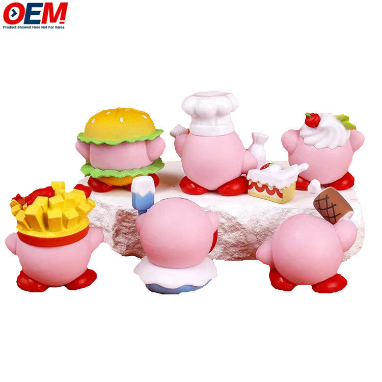 কাস্টমাইজড প্লাস্টিক সিলিকন খেলনা OEM 3D নরম Squishy চিত্র চরিত্র খেলনা কারখানা খেলনা নির্মাতারা