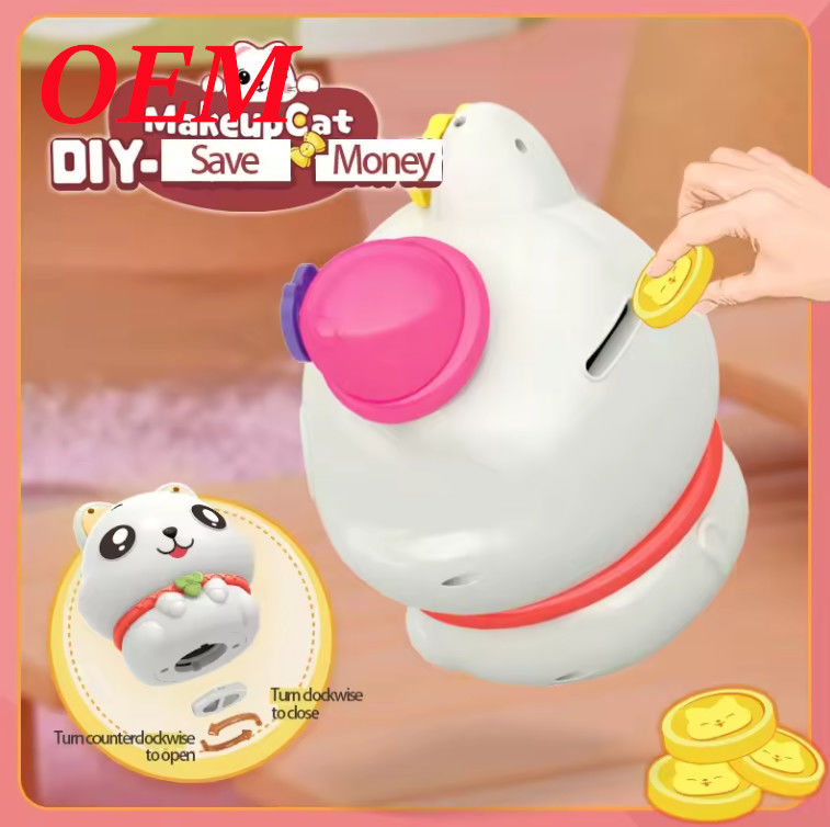 OEM Lovely Piggy Bank Coin Bank Money Box for Kids ক্লায়েন্ট দ্বারা সরবরাহিত কাস্টমাইজযোগ্য