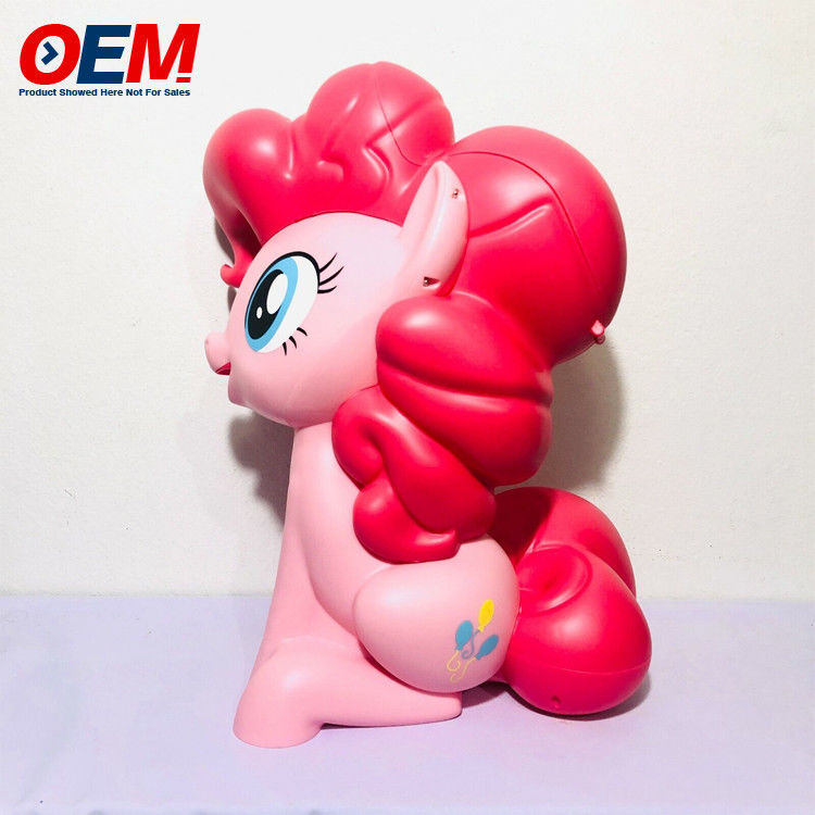 OEM ডিজাইন প্লাস্টিকের 3D কার্টুন পপকর্ন বালতি / ইউনিকর্ন কাওয়াই পপকর্ন বালতি