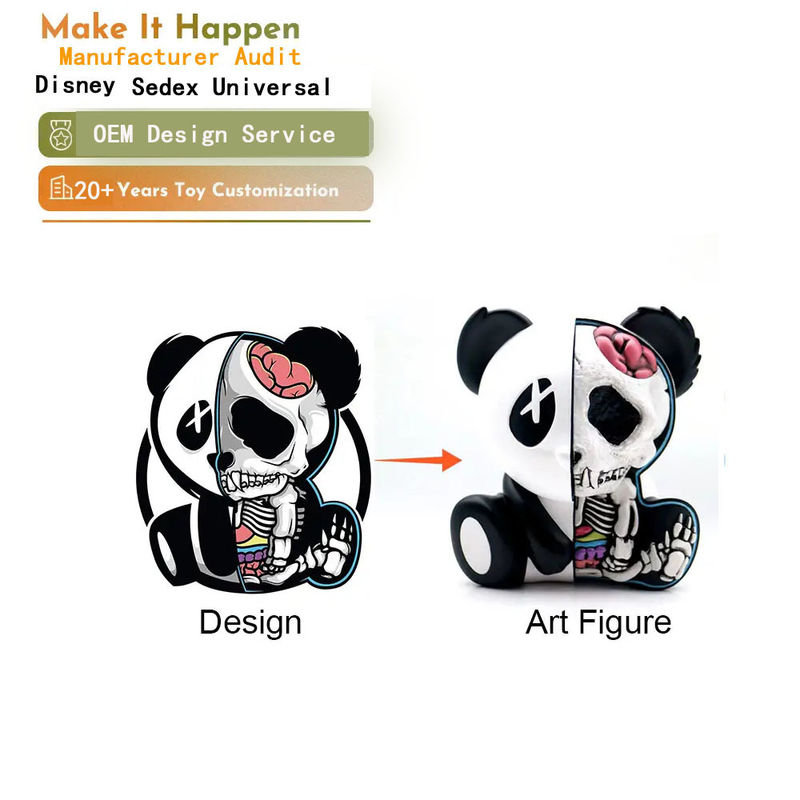 30-40 দিন ছাঁচনির্মাণ সময় কাস্টম প্লাস্টিকের খেলনা / পিভিসি খেলনা ইউনিসেক্স লিঙ্গ চলচ্চিত্র টিভি থিম